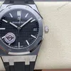 Super Clone Audemars Piguet Royal Oak 15500ST.OO.1220ST.03 41mm Black Rubber Strap — view 9