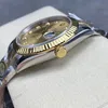 Super Clone Rolex Datejust Champagne Diamond Dial 126333-0011 41 mm — bracelet detail