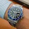 Super Clone Rolex Submariner “Cookie Monster” Black Dial 126619LB — view 9