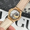 Super Clone Patek Philippe Nautilus 40mm Steel Bracelet Steel — on leather display