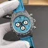 Super Clone Rolex Cosmograph Daytona DIW Turquoise Arabic Carbon 116500LN – Swiss SuperClone - photo 8