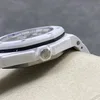 Super Clone Audemars Piguet Royal Oak Offshore Diver 15707CE 42mm White Dial Ceramic — view 12