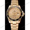 Super Clone Rolex GMT-Master II Gold Dial 1453749 — dial close-up