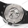 Super Clone Audemars Piguet Royal Oak Offshore in Black 26405CE 44mm – — on leather display