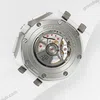 Super Clone Audemars Piguet Royal Oak Offshore Chronograph Ceramic 26402CB 44mm White Dial – — clasp and links