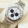 Super Clone Rolex Daytona Panda Dial 116509 Arabic Numberals — case and bezel