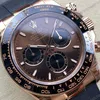 Super Clone Rolex Daytona 126515LN Bright Chocolate Dial — case and bezel