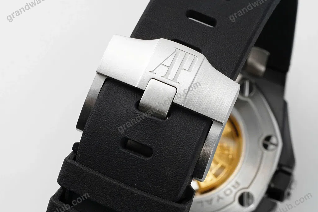 Super Clone Audemars Piguet Royal Oak Offshore Diver 15707 42mm Black Dial Ceramic — view 10