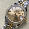 Super Clone Rolex Datejust Gold Dial SRL40 36 mm — view 10