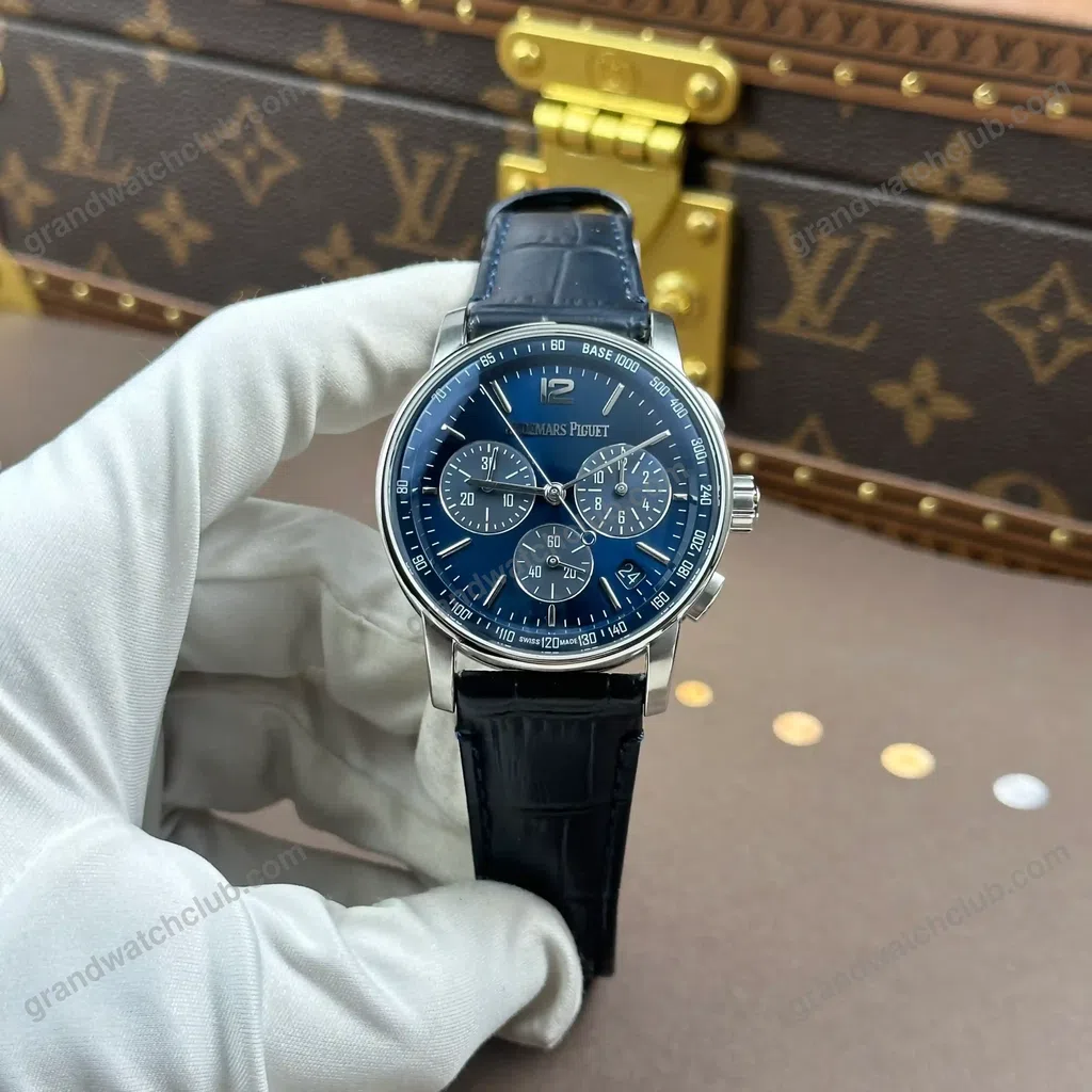 Super Clone Audemars Piguet 41mm Steel — dial close-up