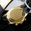 Super Clone Rolex Daytona Black Dial Yellow Gold 126518LN — view 10