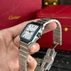 Super Clone Cartier Santos de Cartier Large WSSA0047 39.8mm – — movement / caseback view