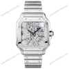 Super Clone Cartier Santos Large Skeleton WHSA0015 39mm