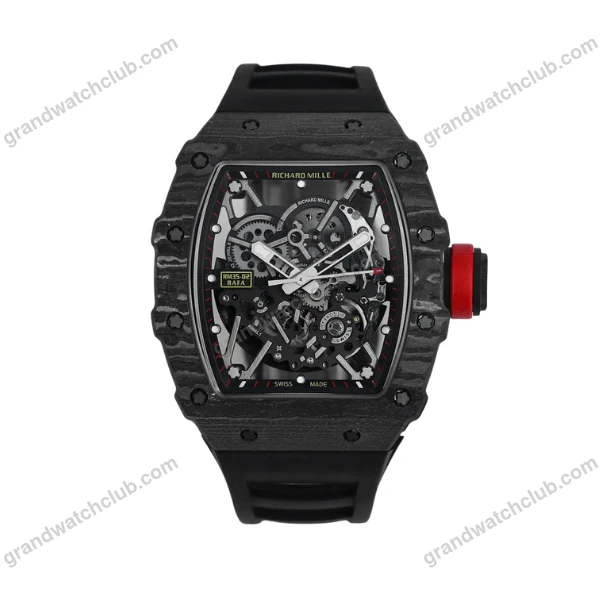 Super Clone Richard Mille RM 35-02 Richard Mille Rafael Nadal NTPT Carbon Full Black