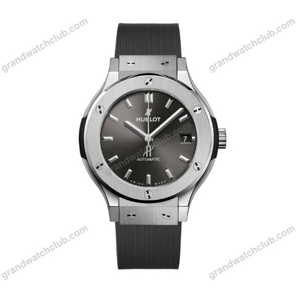 Super Clone Hublot Classic Fusion Titanium 38mm Gray Dial Unisex Size