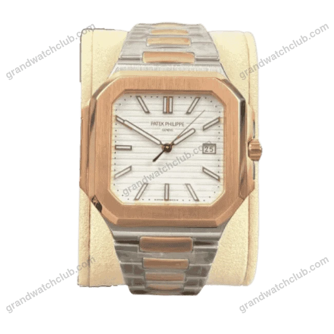 Super Clone Patek Philippe Cubitus 5821/1AR-001 45mm White Dial