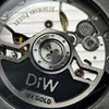 Super Clone Audemars Piguet Royal Oak 15500 DiW Voidline Carbon 41mm orange color — movement / caseback view