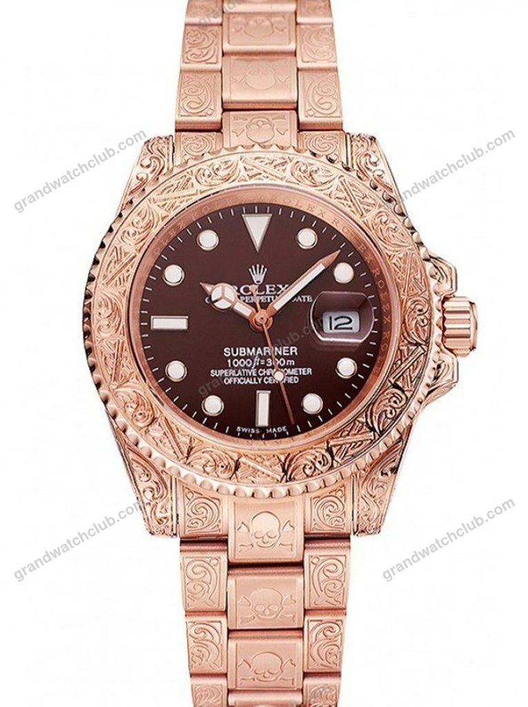 Super Clone Rolex Submariner Brown Dial 1454087