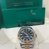 Super Clone Rolex Sky-Dweller Bright black Dial 336933 Jubilee — case and bezel