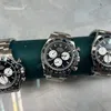 Super Clone Rolex Daytona 126529LN “Le Mans” 100 years anniversary — on leather display