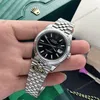 Super Clone Rolex Datejust Black Dial 126334-0018 41 mm β side profile