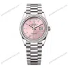 Super Clone Rolex Day-Date Pink Diamond Dial 128399tbr-0029 36 mm