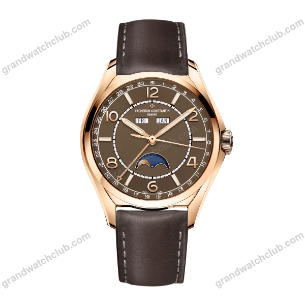 Super Clone Vacheron Constantin FiftySix Complete Calendar 4000E/000R-B065 41mm Rose Gold