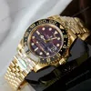 Super Clone Rolex GMT-Master II 126718GRNR Tiger Iron Dial — clasp and links