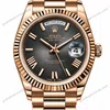 Super Clone Rolex Day-Date 40 Slate Roman Dial 228235 President – Swiss SuperClone