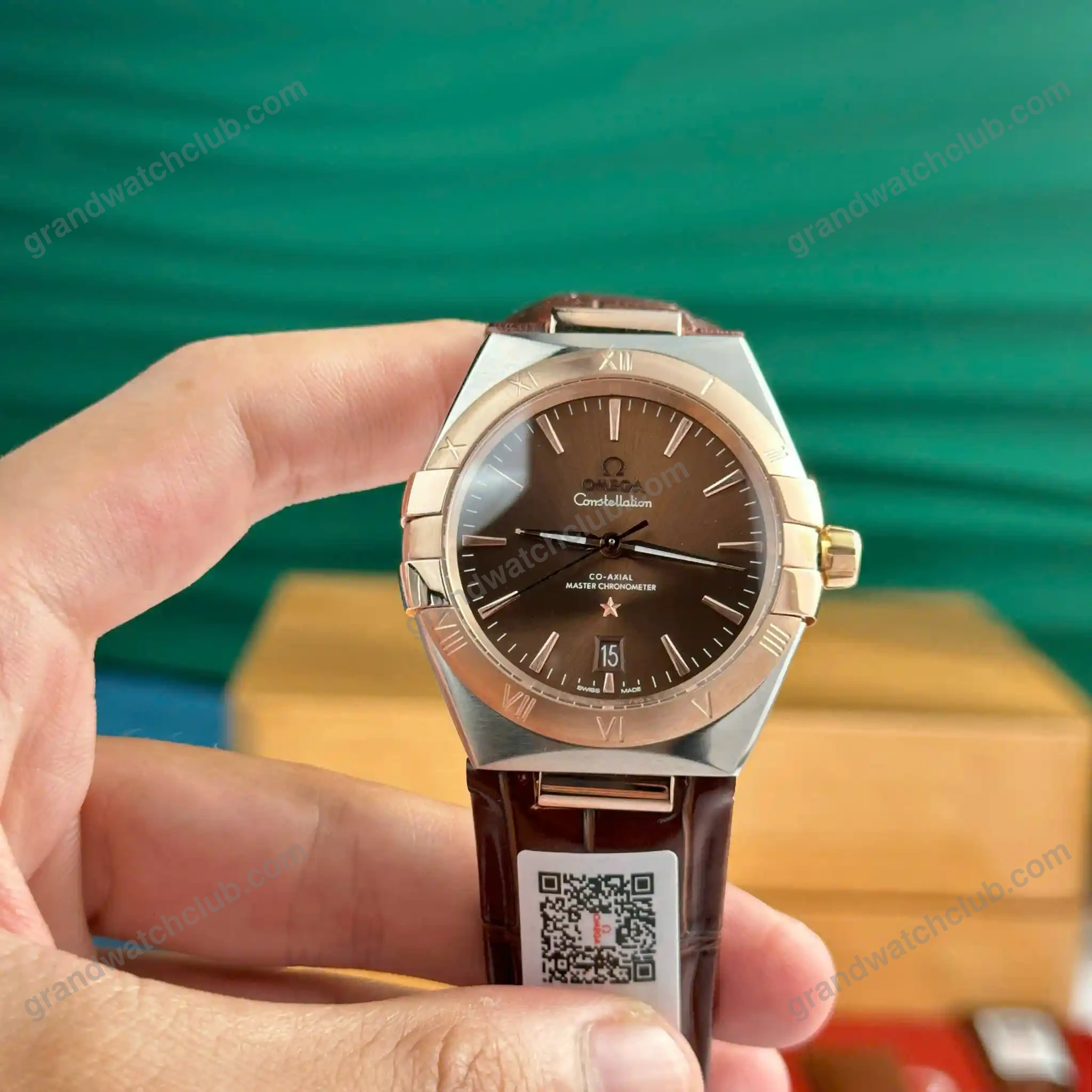 Super Clone Omega 39mm Steel β bracelet detail