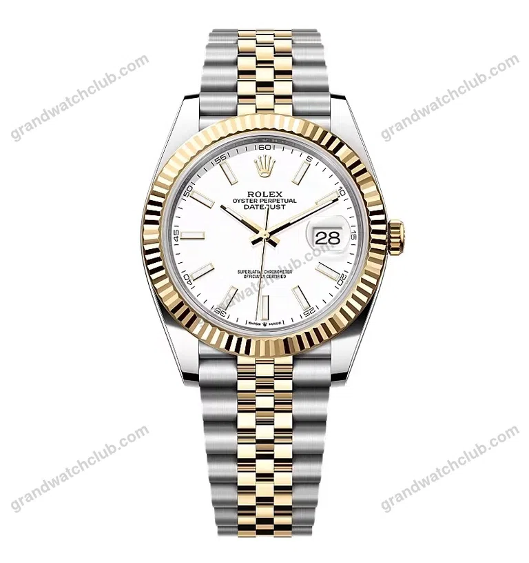 Super Clone Rolex Datejust White Dial 126333-0016 41 mm