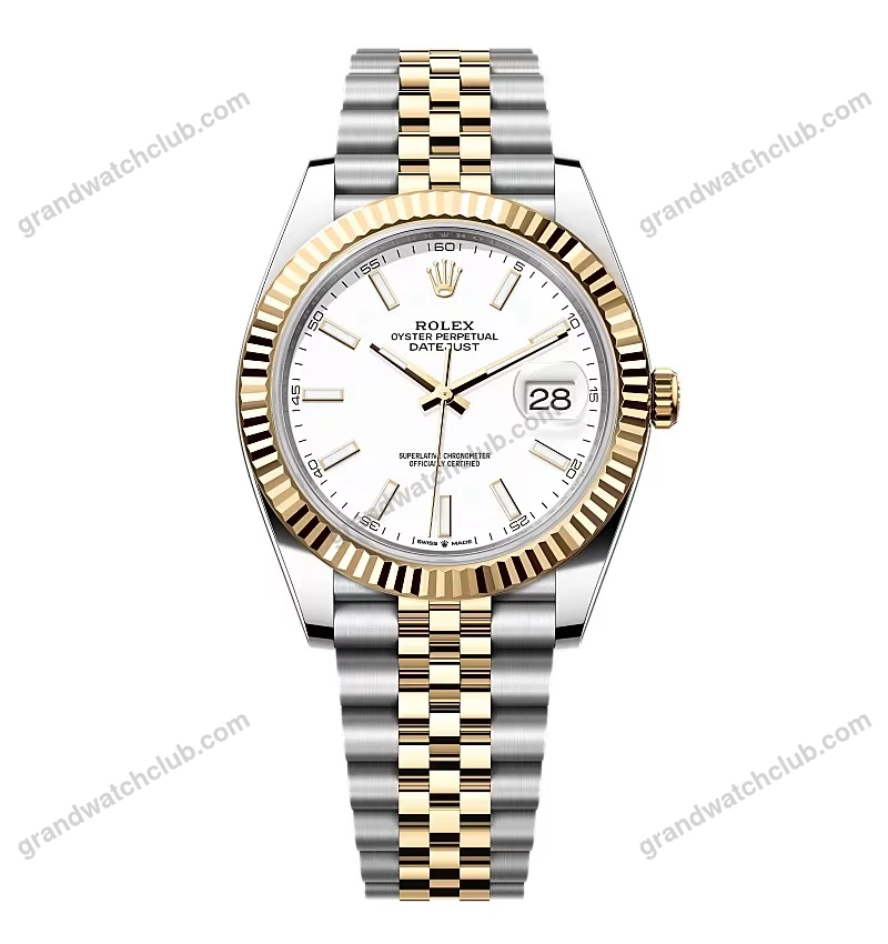 Super Clone Rolex Datejust White Dial 126333-0016 41 mm