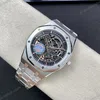 Super Clone Audemars Piguet Royal Oak 15407ST.OO 41mm Skeleton Dial Steel V3 Base — view 9