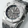 Super Clone Audemars Piguet Royal Oak Offshore Diver 15720ST 42mm Stainless Steel Grey Dial — bracelet detail