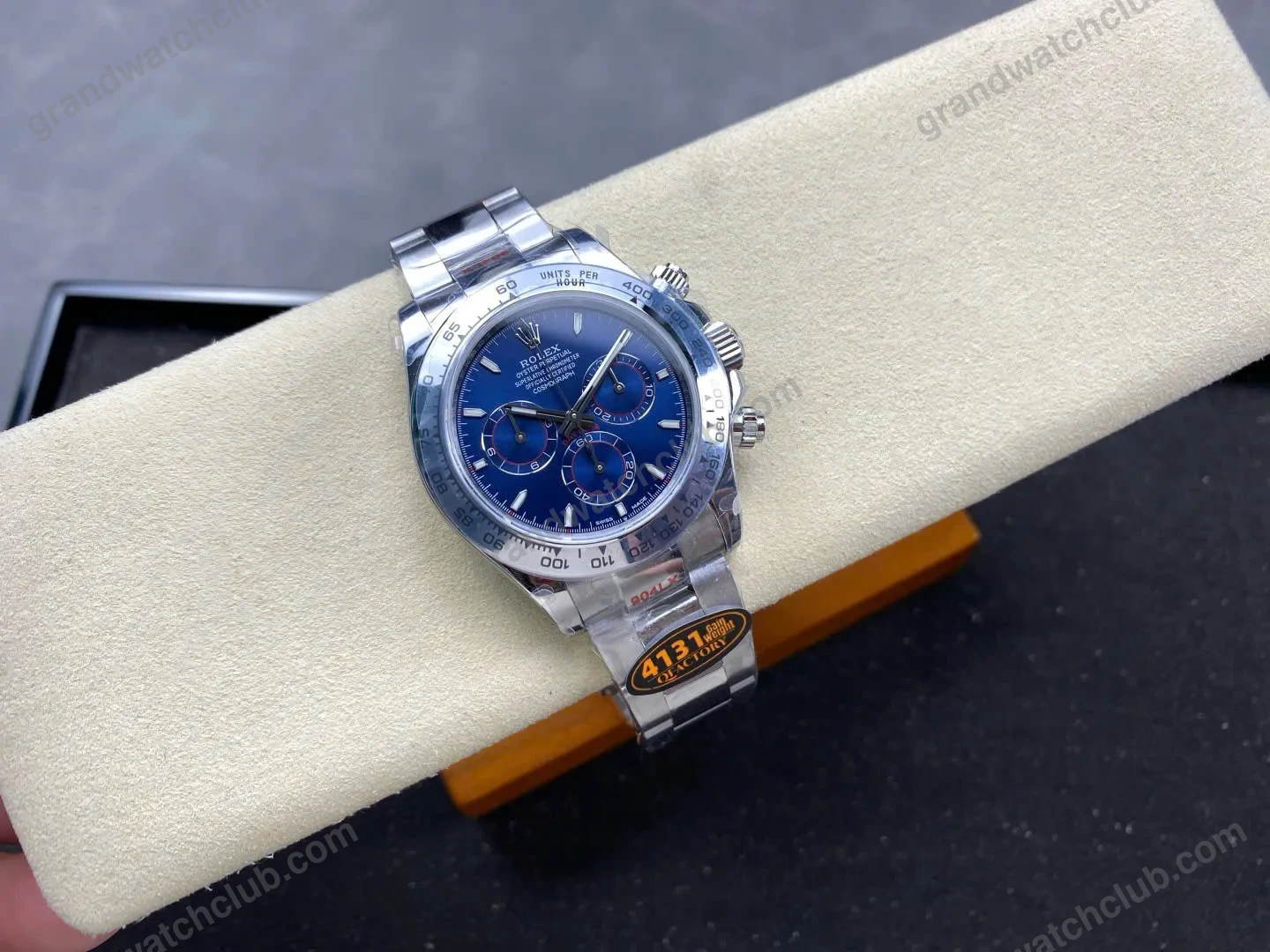 Super Clone Rolex Daytona 126509 Bright Blue Dial — side profile