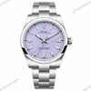 Super Clone Rolex Oyster Perpetual 277200 Lavender Dial