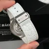 Super Clone Hublot Classic Fusion Diamonds Moissanite Pave 38mm Dial Moissanite – Handcrafted Diamod — clasp and links
