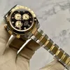Super Clone Rolex Daytona Black Diamond Dial 126503 — dial close-up