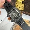 Super Clone Richard Mille RM 65-01 Richard Mille McLaren W1 Split-Seconds Chronograph McLaren W1 — on leather display