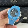 Super Clone Hublot Big Bang Unico Sky Blue 441.EX.5120.RX 42mm — bracelet detail
