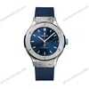 Super Clone Hublot Classic Fusion 542.NX.7170.LR 41mm Blue Dial –
