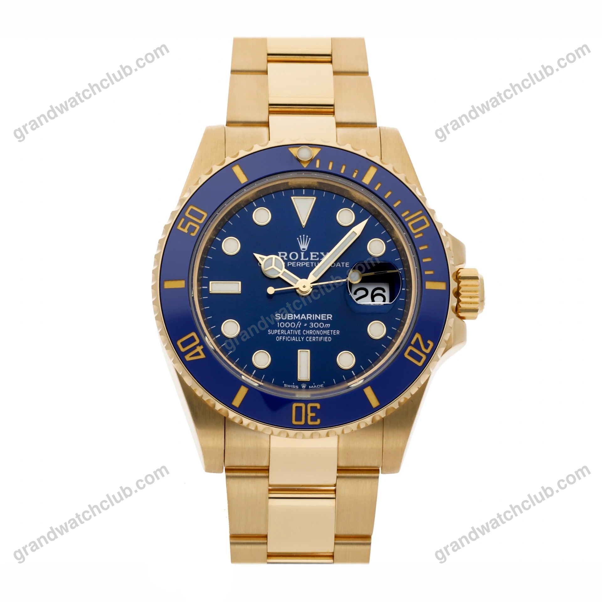 Super Clone Rolex Submariner Blue Dial 126618LB