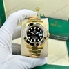 Super Clone Rolex Submariner Black Dial 116618LN — dial close-up
