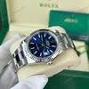Super Clone Rolex Datejust Blue Dial 126334-0001 41 mm — case and bezel