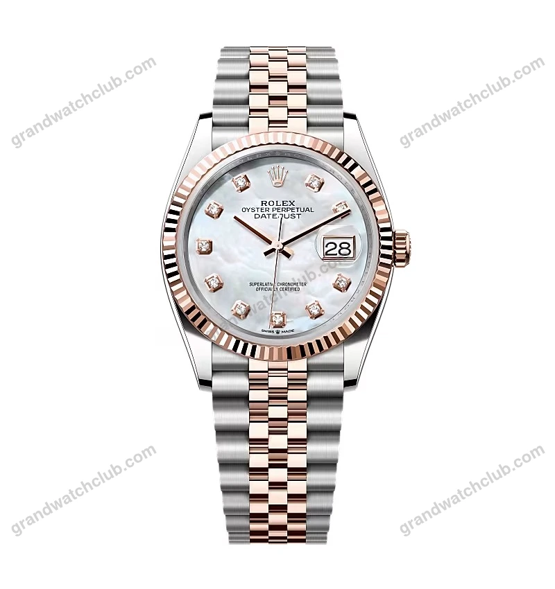 Super Clone Rolex Datejust Mother of Pearl Dial 126231-0021 36 mm