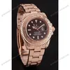 Super Clone Rolex Submariner Brown Dial 1454087 — case and bezel