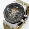 Super Clone Audemars Piguet Offshore Selfwinding Chronograph 26420 42mm Smoke Dial – — dial close-up