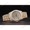 Super Clone Rolex Day-Date Diamond Dial 621615 37 mm — bracelet detail