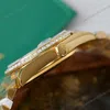 Super Clone Rolex Day-Date Diamond-Paved Dial 128348rbr-0030 36 mm — movement / caseback view