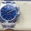 Super Clone Rolex Daytona 126509 Bright Blue Dial — dial close-up